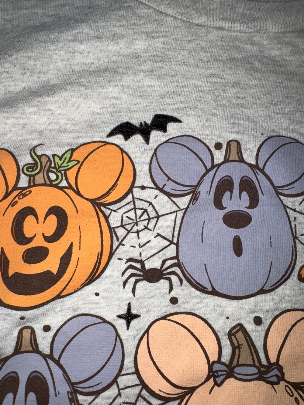 EUC Disney Halloween Pumpkin Jack-o-lantern Tee Size M - Picture 6 of 7